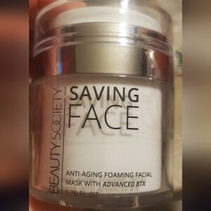 Saving Face foaming facial mask